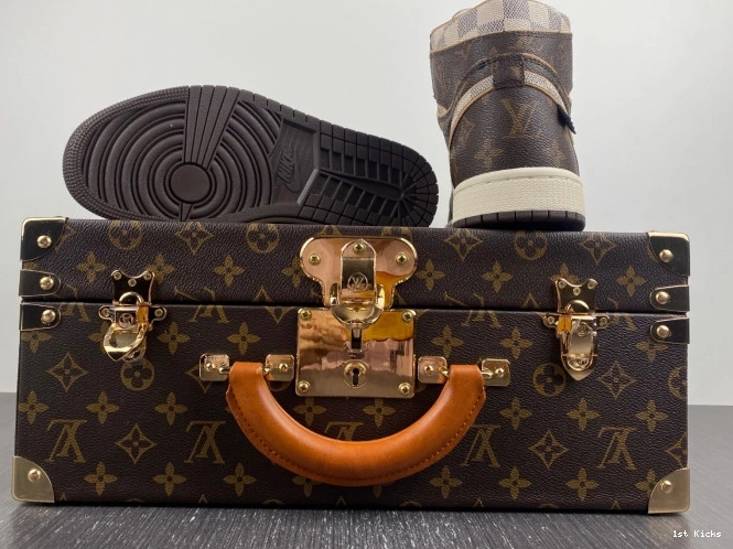 1st Kicks Shoes Jordan OFF-WHITE Air 1 x LV 0710